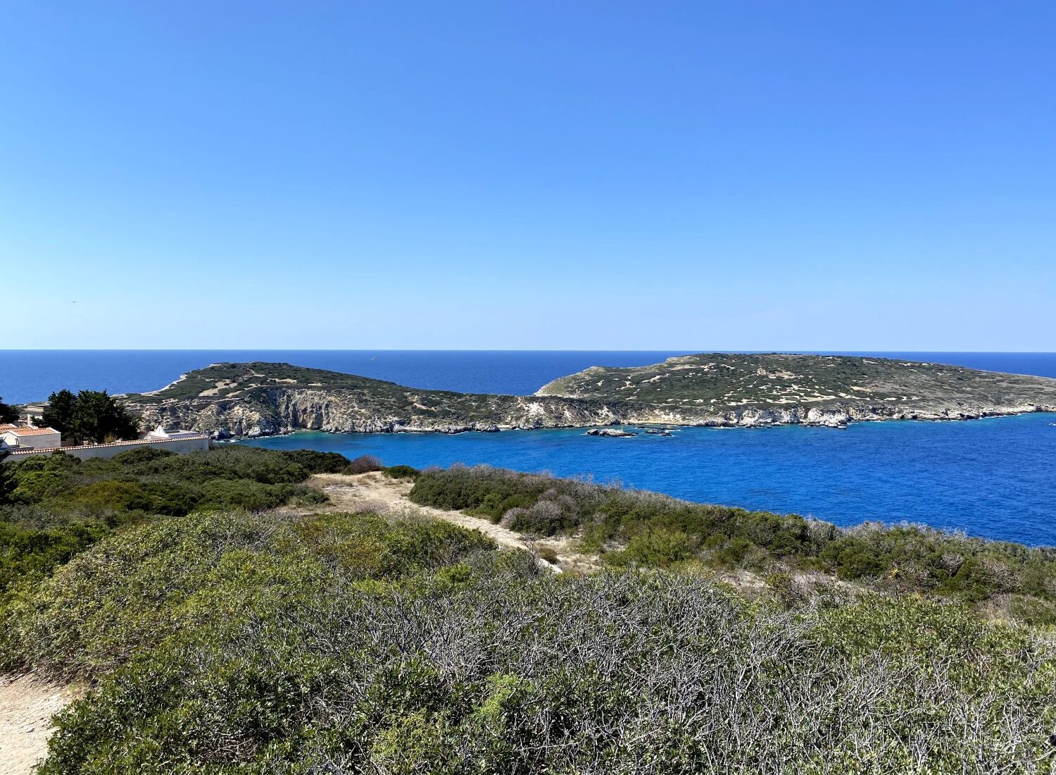 Isola di Capraia: Zona della statua immersa di San Pio - Fonte Foto: Mare e Stelle